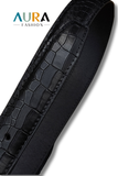 B-146 Croco BLACK